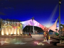 深圳大梅沙片區燈光夜景